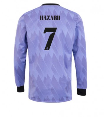 Real Madrid Eden Hazard #7 Bortedrakt 2022-23 Langermet